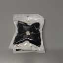 2 x 3Inch Glitter Fashion Bow Hairpin Sparkling Black Sequins Bow Hair Clip Barrettes for little Baby Toddler Girls,Teens, Kids Children Cute Halloween Costume Dress up Accessories