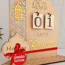 OLEEK Ramadan countdown calendar - Ramadans decorations for home 2026 - Ramdan calendar for kids - Ramdan gifts for kids - Ramadan table decor - Ramdans advent calendars -