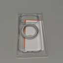 TORRAS 360 Magnetic Stand for iPhone 17 Pro Case, [Fit for MagSafe] [Rotatable Ring Kickstand] [4X Mil-Grade Shockproof] Slim Phone Cover, Camera Button, Crystal Clear, Transparent, Ostand O3 Fitness