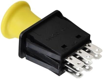 Molloparts AM127393 AM124140 10AMP PTO Switch LVA21438 Compatible with John Deere Tractors 415 425 445 GX255 GT225 GT235 Lawn and Garden Tractors LX266 LX277 SST15 SST16 1026R 4049M LX280 LX288 LX289