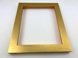 Canvas Floater Frame for Canvas Paintings, Wood Panels, Canvas Panels & Stretched Canvas Boards. Floating Frame fits 12x18-in gold