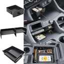 3PCS Center Console Organizer Insert Tray Compatible with Honda 2023 2024 2025 Pilot & 2026 Passport Interior Accessories, Armrest Storage Box & Front Center Console Shelf & Glove Box Hidden Drawer