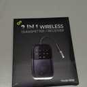 Bluetooth Transmitter Receiver, 2-in-1 Bluetooth 5.4 Adapter for TV, Airplane, Gym Equipment, Cars, PC, Supports to 2 Wireless Headphones, Cell Phones, Wireless Receiver for Car, Home Stereo- Black