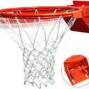 PROGOAL Breakaway Basketball Rim, Heavy Duty Flex Rim Replacement 5/8-In, Standard Goal Reinforced Mounting Bracket Fit Most Size Backboards Indoor and Outdoor