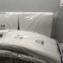 COLAMY Upholstered Dining Chairs Set of 2, Parsons Style Linen Beige Accent Chairs with High Back, for Round Kitchen Table or Small Dining Room  Comfortable & Stylish