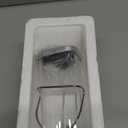 Premium Stainless Steel & Glass Pet Water Bottle - Firing Pin No-Drip Dispenser for Rabbits/Parrots/Rodents | 3 Size Options with Universal Cage Mount (350ml)