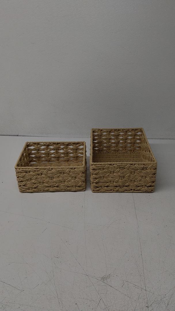 Basket Home Decor Set of 2