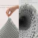 Waffle Bath Mat Upgraded Waffle Bath Mat Bathroom Rug Super Absorbent Non Slip Bathroom Rug Machine with Tassels Ideal for Hallway Bedroom Laundry Room(Beige,20 * 31in) (1'8" x 2'7" (Rectangular))