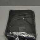 PLOYMONO Black Fitted Tablecloth, 2 Pack Polyester Table Cover for 6 FT Rectangle Table (72x30 Inch) for Trade Show, Buffet, Banquet, Wedding