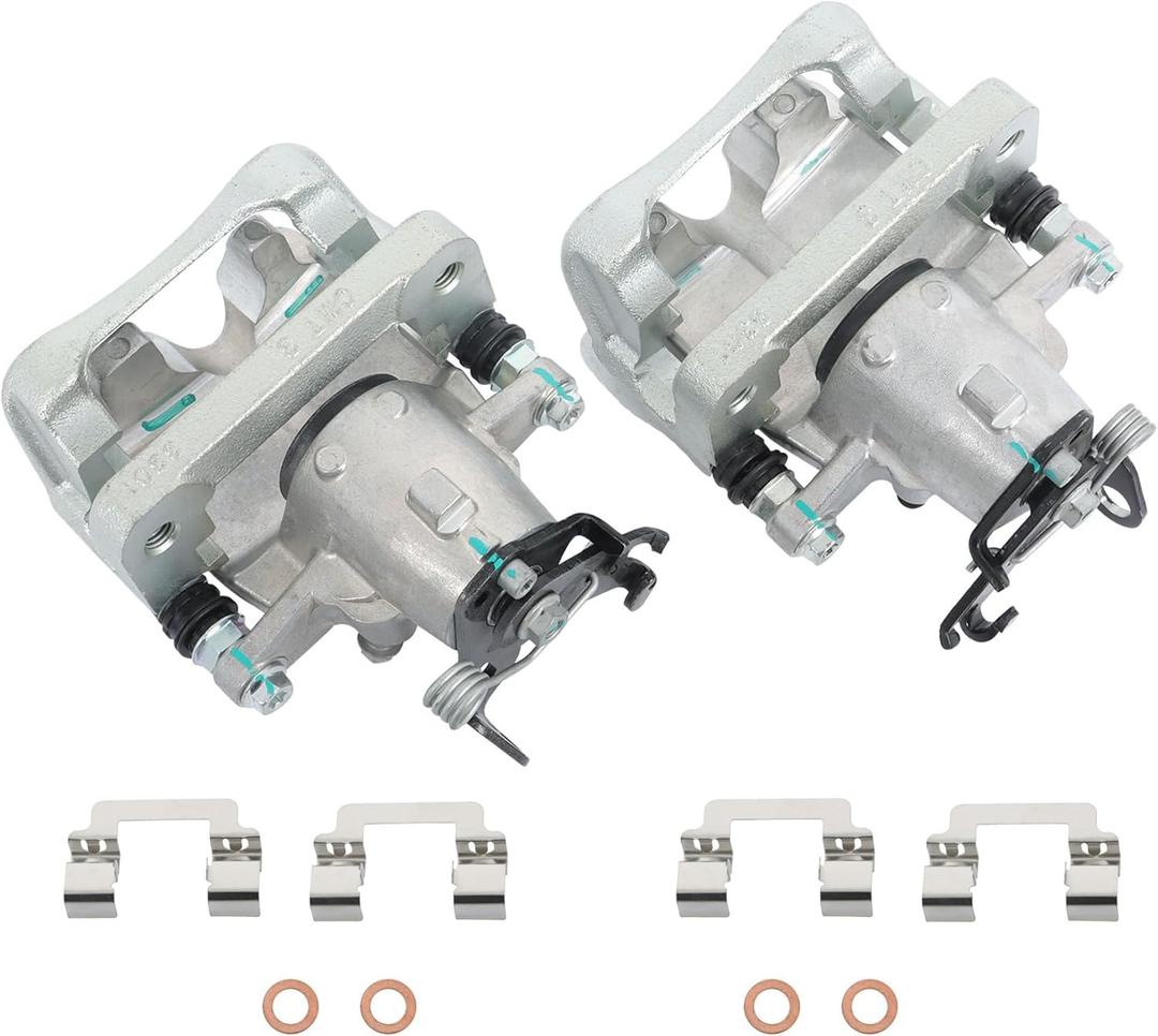 labwork 2 x Rear Left and Right Brake Calipers Replacement for Chevy Impala Malibu Replacement for LaCrosse 18-B5400A 13578100