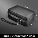 Boobowl Head Shaver Case for Remington Balder Pro Head Shaver, Hair Clipper Storage Holder for SHPAVVER/for Freebird/for Cyruzi Bald Men's Trimmer, Blades and More (Bag Only) (Black)