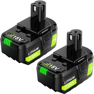 Bonacell Upgraded 1Pack 7.0Ah Replacement for Ryobi 18V Lithium Battery Compatible with Ryobi 18 Volt Battery ONE+ Plus P102 P103 P104 P105 P107 P108 P109 Cordless Power Tools