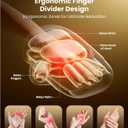 BOB AND BRAD Hand Massager with Heat and Compression, Individual Fingers, FSA-HSA Eligible, Cordless HandSpa Pro Hand Massager for Arthritis and Carpal Tunnel, Pain Relief, 5 Intensity Settings