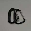 Stroller Hooks, 6.3" Large Stroller Clip, 2 Pack Stroller Hooks for Hanging Bags and Shopping, Stroller Accessories for Mommy, Large Carabiner