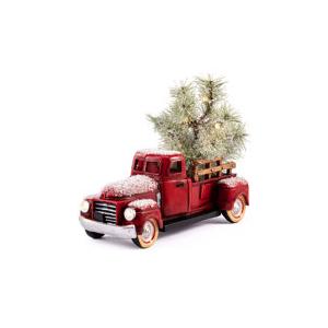 DEMDACO Large Red Truck With Tree Figure ,13.5x1 Fit, Red