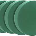 CCINEE Round Floral Foam Blocks,8" Large Wet Foam Bricks for Wedding Flower Arrangement Supply,Pack of 4