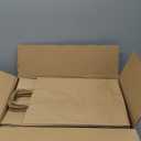 QUTUUS Kraft Shopping Bags 100 Pcs 10x5x13 Brown Paper Bags with Handles Bulk, Brown Gift Bags, Recycled Paper Bags, Paper Retail Bags, Paper Gift Bags