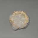 Circular Gold Floral Photo Frame / 4x4 In | For Tabletop Display | Perfect for Home Decor, Wedding, Graduation, Or Milestone Photos