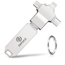 USB Flash Drive 512GB, Photo Stick Memory External Data Storage Thumb Drive Compatible for Phone, Pad, Android, PC and More Devices (Blue)