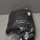 BEDELITE Fleece Throw Blanket for Couch - 300GSM Soft & Warm Fluffy Black Blanket, Decorative and Giftable Striped Blankets for Women, Men, 50"x70"