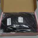 Afro Bomb Curly Wig with Bangs, Synthetic Fiber Glueless 11 Inch Bob Kinky Curly Bangs Wig, Fluffy Curly Hair Wigs for Black Women Ready to Go Wig Dark Brown