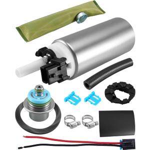 Fuel Pump and Regulator Fit for John Deere Gator XUV 590i 625i 825i 850i 860i X720 X724 X728 X729 2011-2017, Replace AM136612 E11001 AUC11498