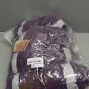 10 Pack Deep Purple Jumbo Thick Yarn,Chenille Yarn for Crocheting, Chunky Yarn for Hand Knitting, Soft Plush Yarns,240yds/70.5oz Super Bulky Blanket Crochet Yarns