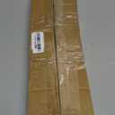 Curtain Rods for windows 66-120 inch, 5/8 inch Decorative White Splicing Heavy Duty Metal Curtain Rod set with Brackets