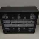 Akro-Mils 24-Drawer Plastic Drawer Storage Cabinet for Garage Organization, Bead Organizer, Building Bricks Storage, Teacher Toolbox, Makeup Organizer, 20" W x 6" D x 16" H, 10124 Black