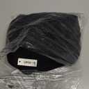 Amazon Essentials Women's Fit and Flare Long-Sleeved Short Maxi Dress (Large, Black)