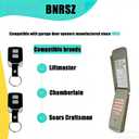 877MAX+893LM Garage Door Opener Keypad with 2 Remotes, Compatible with Liftmaster Chamberlain Craftsman, Replaces 877MAX 893Max 971LM 371LM, Compatible with Red Orange Purple Yellow Learn Button