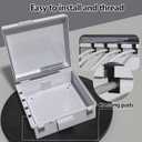 Electrical Junction Box, Ventilated Design, Cable Grommets, Indoor/Outdoor Use with Mounting Panel & Hinged Cover. Waterproof IP 65. (Grey Cover, 13"x13"x5.1")