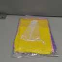 Tatuo 12 Pcs African Exfoliating Net Sponge - Individual Pack Afro Scrub Body Scrubber for Bath & Shower, Exfoliating Washcloth for Skin Smoother Daily Use, Travel Bath Sponge