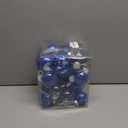 Clear Christmas Ball Ornaments,24ct Shatterproof Plastic Decorative Christmas Ornaments Hanging Xmas Tree Baubles Set for Holiday Party Home Decor(Blue) (Multi-Size/24-Pack)