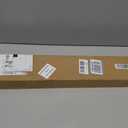 UNISHADES No Drill Blinds for Windows 1" Vinyl L-Shaped Slats Cordless Mini Blinds for Home, for Window Size 36" W 64" H White