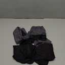 32º DEGREES Mens Pack of 4, Active Mesh Quick Dry Performance Boxer Brief Size L, Black & Grey