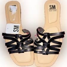 NWT SM New York Woven Braided Sandals, Size 8