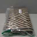 Door Mat Indoor Outside Entrance 24"x35", Low-Profile Non Slip Outdoor Inside Doormat Entryway Mat, Dirt Resistant Absorbent Front Porch Welcome Entry Mats, Washable Easy Clean, Brown