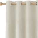 Blackout Curtains for Bedroom 96 inch Curtains,2 Panels,Beige | Cutains for Bedroom,Thermal Insulated Grommet Window Drapes,Waterproof Blackout Curtains for Living Room,52 x 96 in,2 Panels