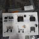 Lekereise Airline Approved Cat Dog Carrier with Wheels Expandable Rolling Pet Carrier for Medium Dogs and Cats Under 15 25LBS, Pet Travel Carrier on Wheels, Grey