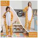 Adult Animal Onesie - Onesies Pajamas for Women & Men Couples, Soft Fleece Halloween Cosplay Costumes Sleepwear (M)