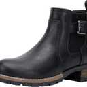 JEOSSY Women's 9006 Ankle Boots Short Chelsea Booties for Women Low Heel with Zip (10)