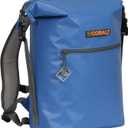 Heavy Duty Soft-Sided Cooler Tote/Backpack, Upgraded Blue Design, Heavy-Duty PVC Tarpaulin, Waterproof PEVA Liner, Ideal for Outdoor Adventures by Blue Coolers