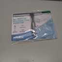 All-Purpose Stainless Steel Shower Squeegee for Shower Glass Door with 2 Adhesive Hooks, Bathroom Cleaner Tool Household Window Mirror Squeegee , Cleaning Tile Wall, Car, 10 Inch Silver