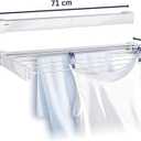 Leifheit Telegant 30 Protect Wall Dryer, 28.35" W x 14.57" D, White