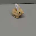 Hopearl Hopping Rabbit Interactive Electronic Pet Plush Bunny Toy with Sounds and Movements Animated Walking Wiggle Ears Twitch Nose Gift for Toddlers Birthday, Brown, 7''