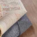 Veken Non Slip Cushioned Rug Pad Gripper 5 x 7 Ft, Felt and Silicone Backing, 1/4 inch Thick Carpet Liner for Hardwood Floors and Finishes, Under Area Rugs Anti Skid Mat, Keep Rugs Safe and in Place