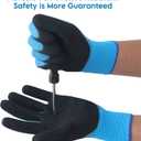 Electrician Gloves,400V Voltage Resistance Insulated Work Glove,360 Insulation and Waterproof Gloves,Flame Retardant Insulation Safety Glove,Insulating,Flexible and Anti Slip