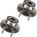 Front Wheel Hub Bearing Assembly Compatible with Chevy Cruze 2011-2015 1.4L 1.8L for Chevy Cruze Limited 16 Replacement 513315 2PCS