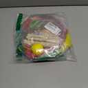 Mechpia Rabbit Toys, Bunny Tunnels and Tubes with Chew Toys for Grinding Teeth Apple Sticks Bamboo Carrot Loofah and Grass Ball for Rabbit Guinea Pig Chinchilla Ferret Rat